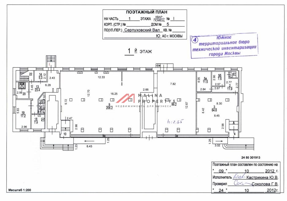 Аренда торгового помещения на Серпуховском Валу