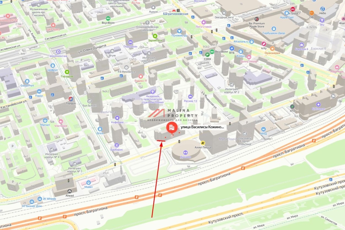 Продажа торгового помещения улице Василисы Кожиной 