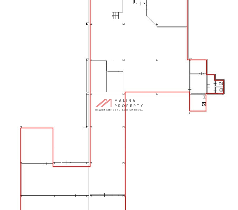 Аренда торговго помещения в бизнес-центре Кусково