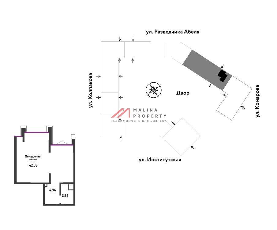 Продажа торгового помещения в ЖК "Страна Парковая"