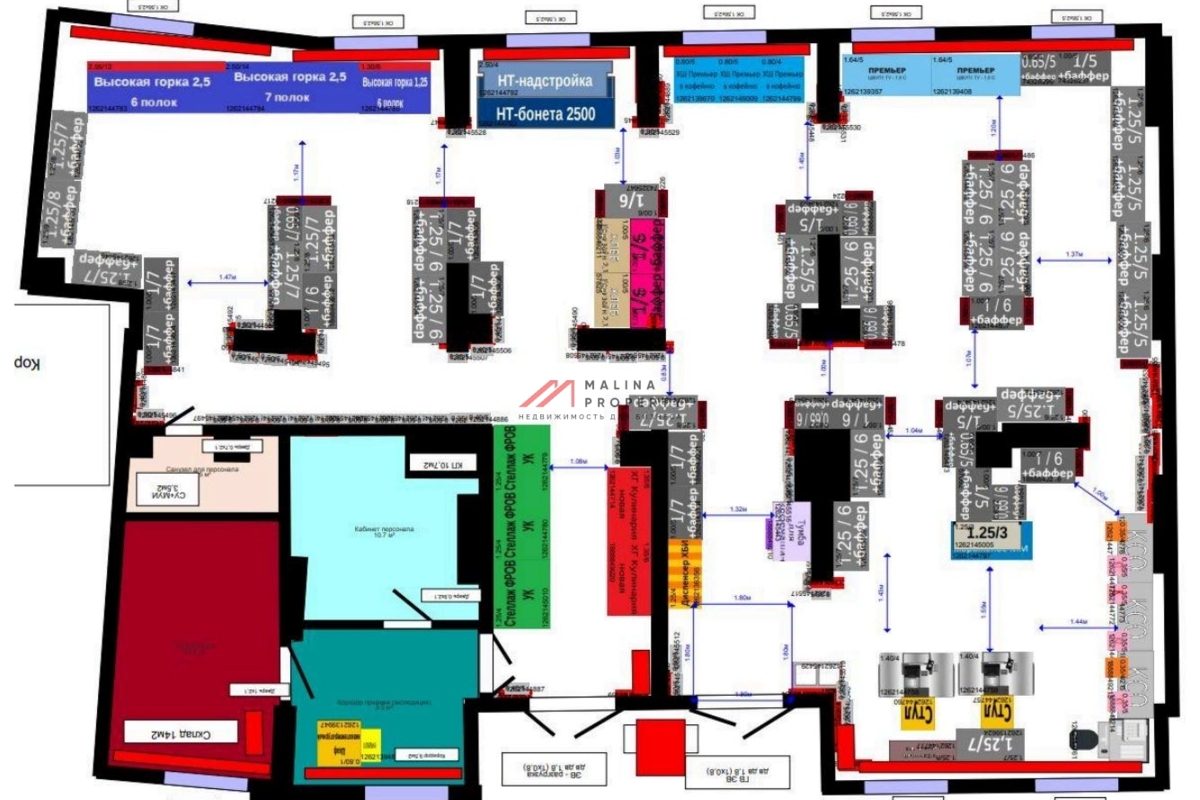 Продажа торгового помещения с магазином Магнит