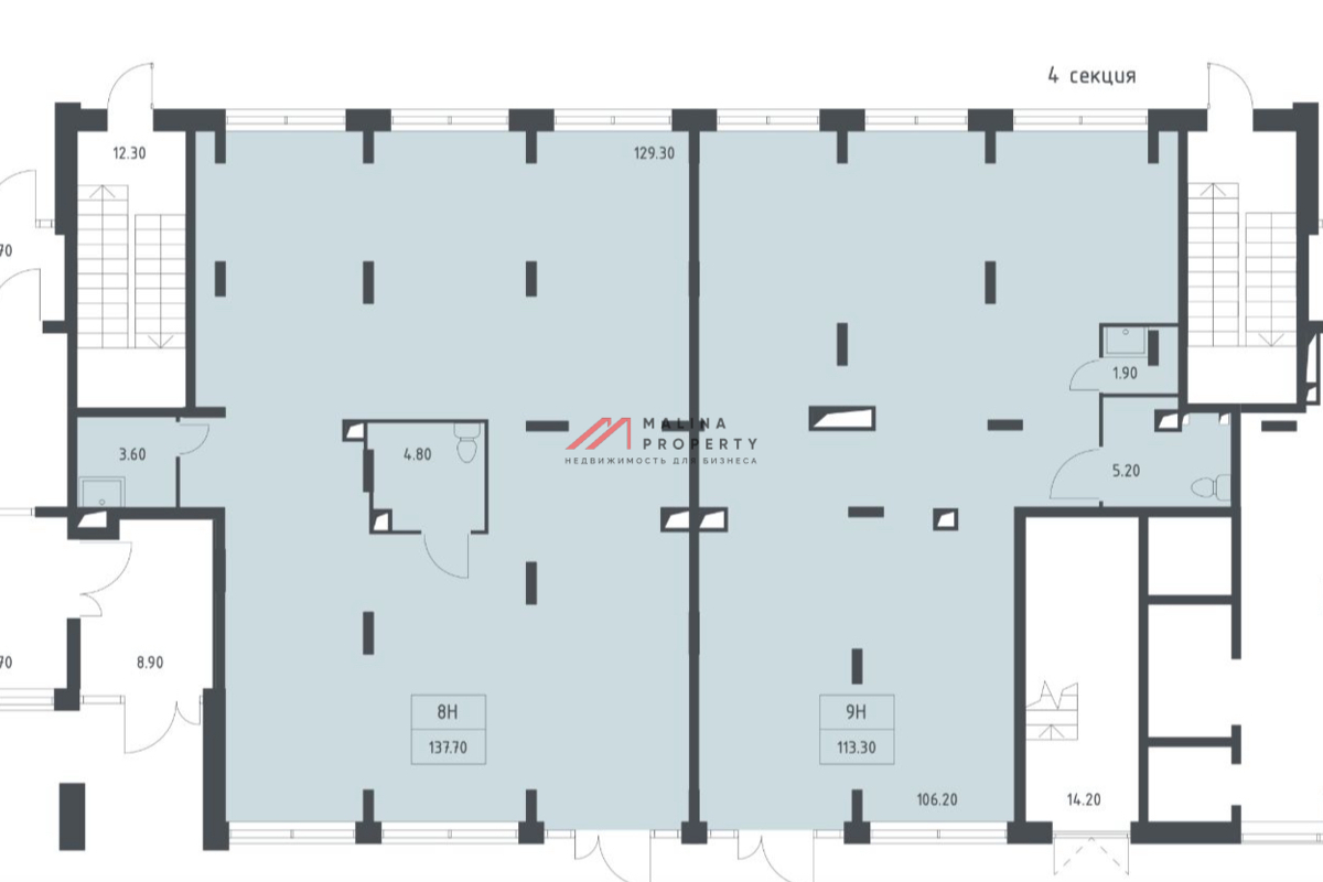 Аренда торгового помещения в ЖК "Алхимово" 