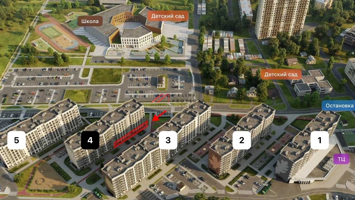 Продажа торгового помещения в ЖК Легенда Коренево