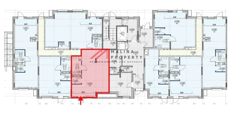 Продажа торгового помещения в ЖК Легенда Коренево