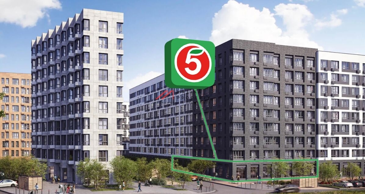 Продажа торгового помещения с арендатором Пятерочка 