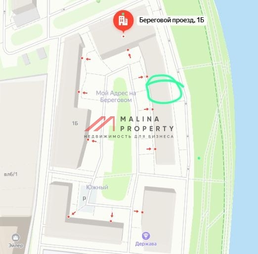 Аренда помещения в ЖК «Мой адрес На Береговом»