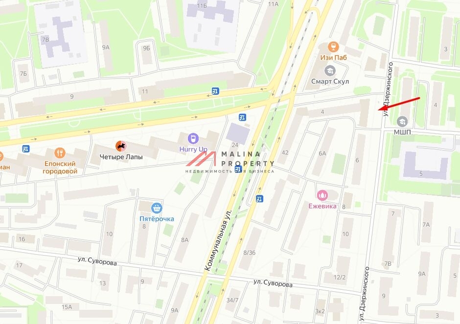 Продажа торгового помещения с арендатором Винлаб