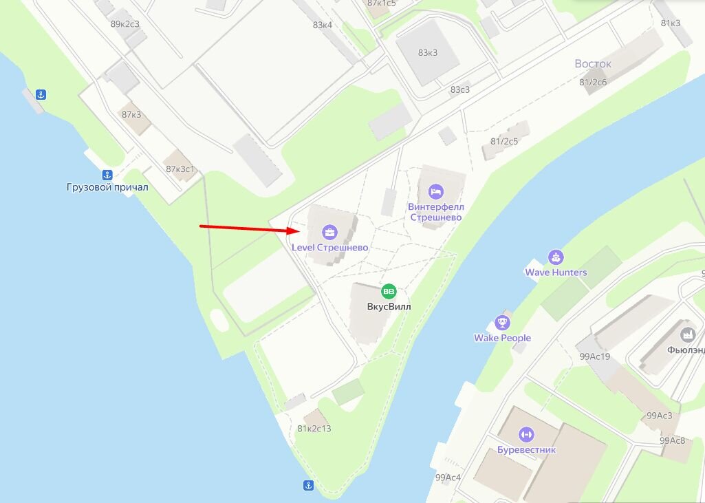 Аренда торгового помещения в ЖК "level Стрешнево"