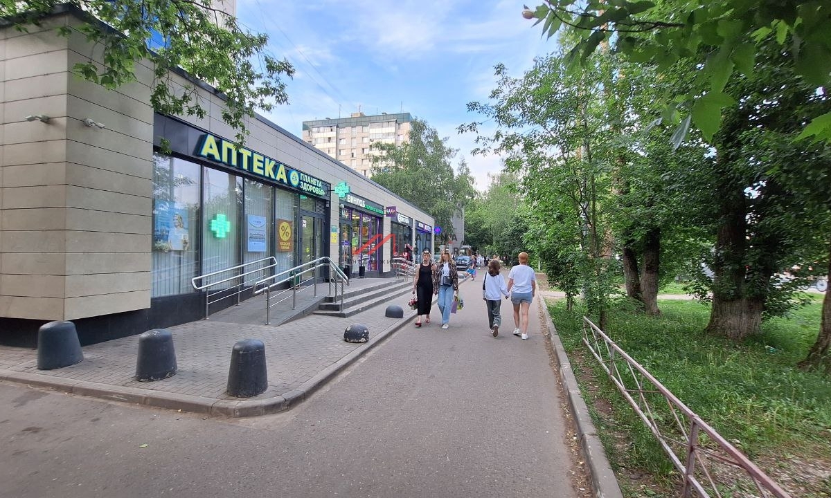 Продажа торгового помещения с арендатором аптека