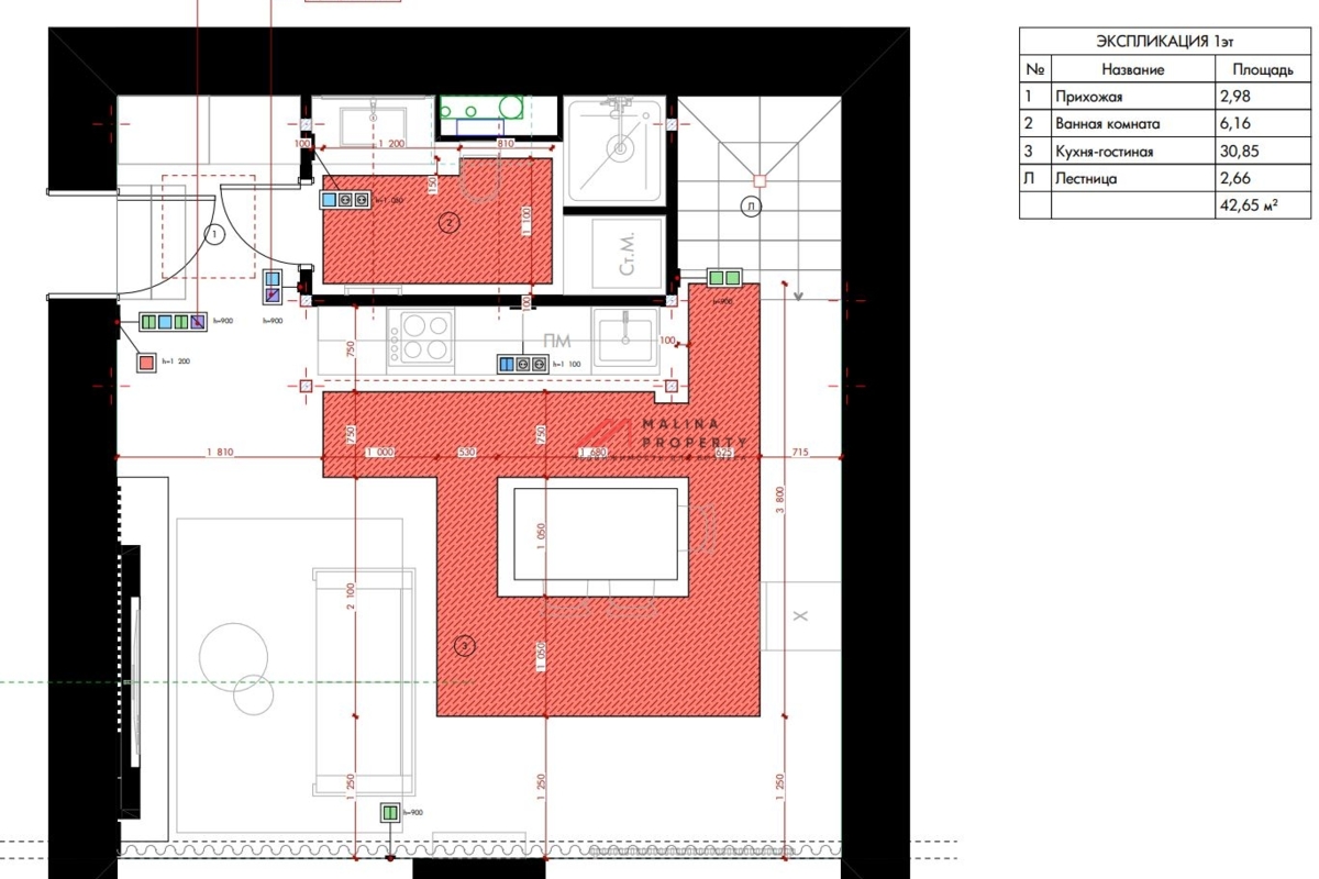 Продажа нежилого помещения на Плющихе