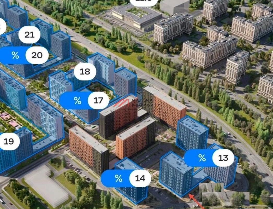 Аренда торгового помещения в ЖК "Остафьево" 