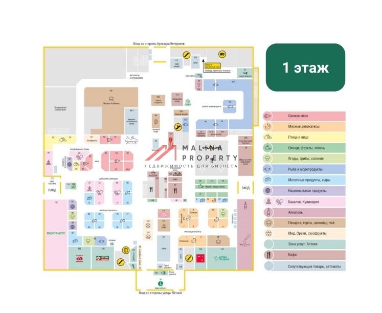 Продажа торгового центра Эко базар