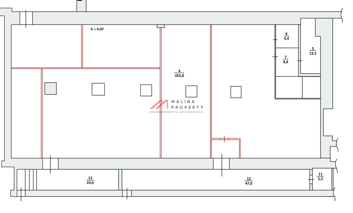 Продажа торгового помещения в Подольске