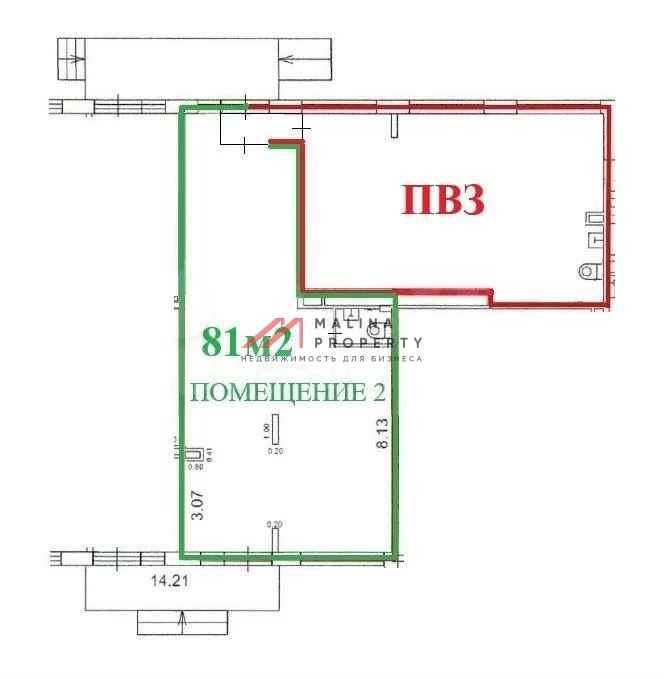 Аренда торгового помещения в районе Беляево 