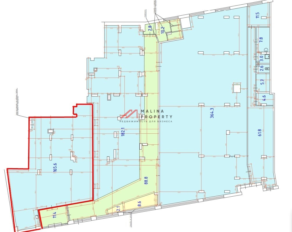 Аренда торгового помещения в ЖК Скандинавия
