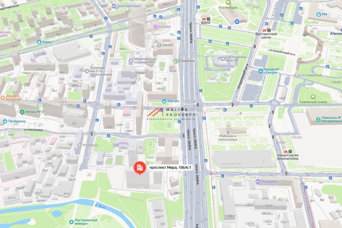 Продажа торгового помещения в ЖК "MИRA"