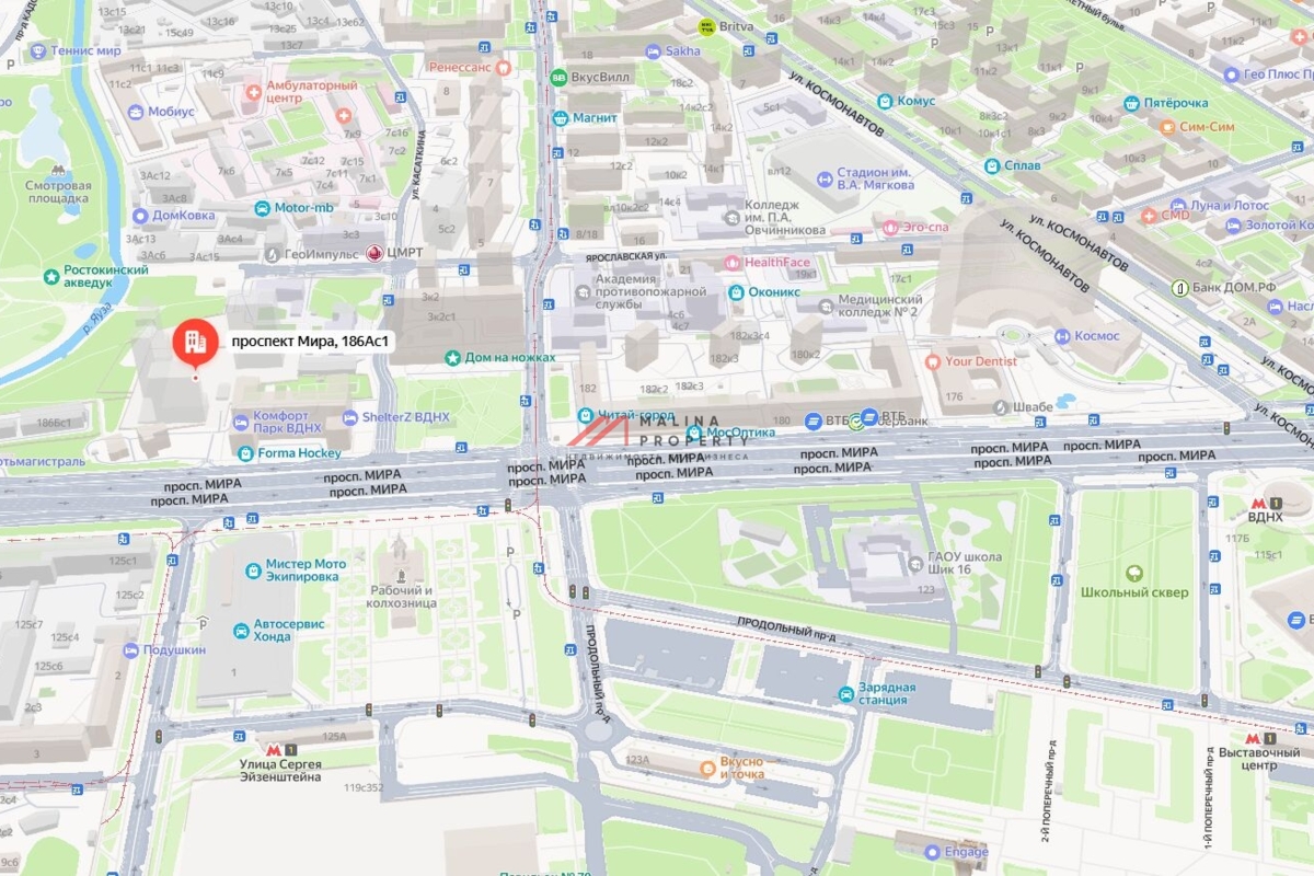 Продажа торгового помещения в ЖК "MИRA"