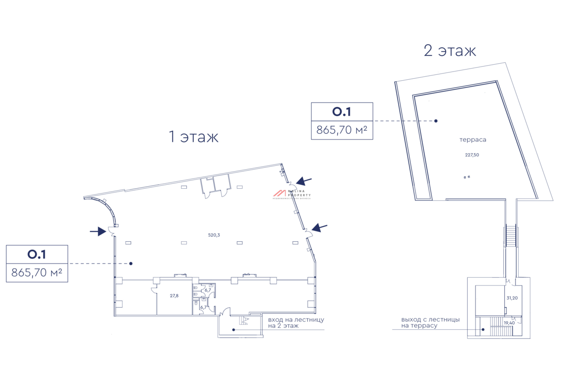 Продажа торгового помещения в ЖК Мираполис