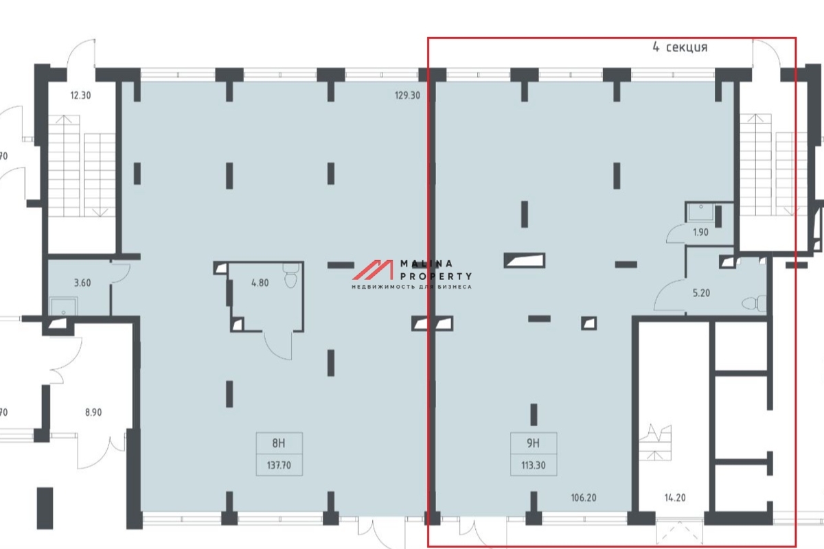 Аренда торгового помещения (с ремонтом) в ЖК "Алхимово" 