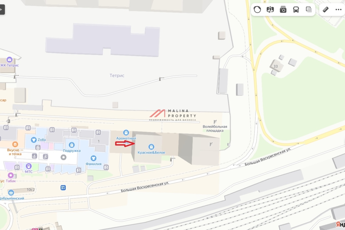 Аренда помещения  в ЖК "Тетрис"