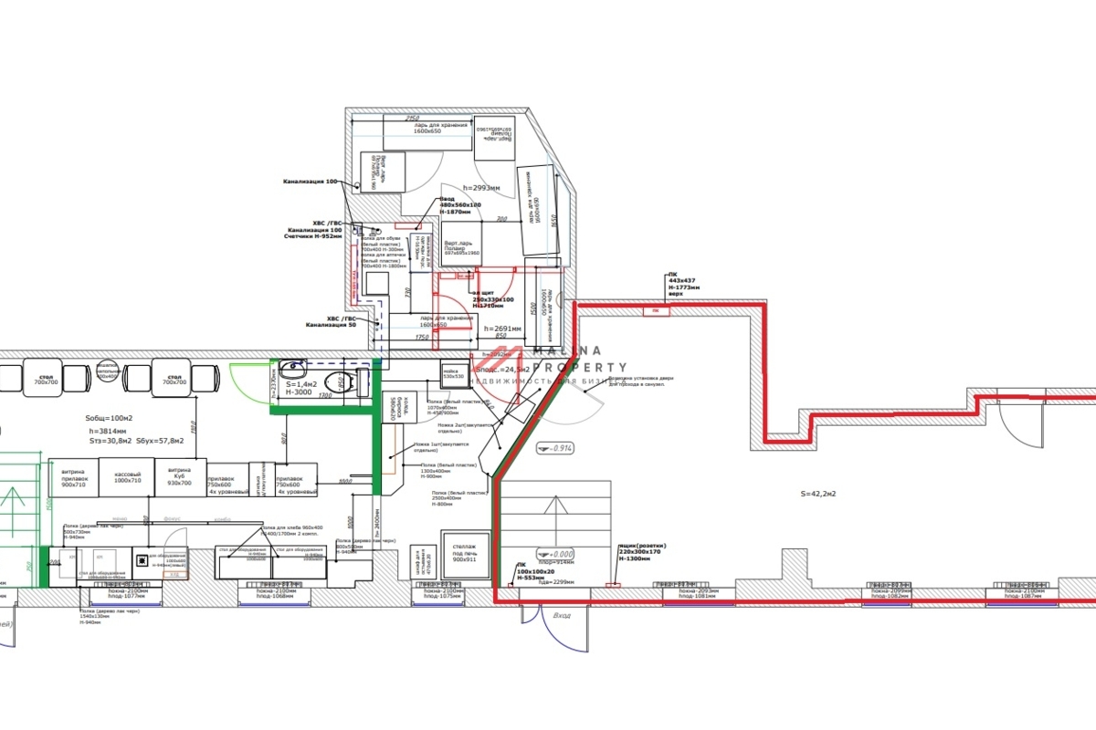 Аренда помещения  в ЖК "Тетрис"