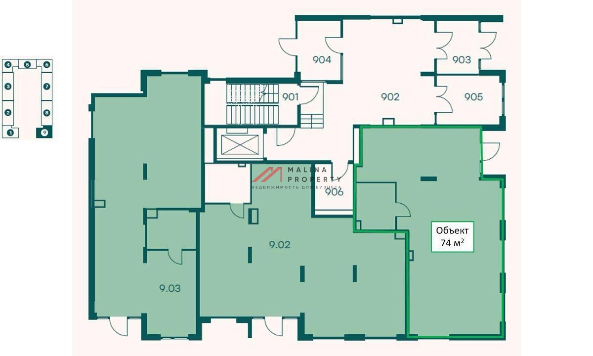 Продажа помещения с аптекой Здравсити в ЖК "Равновесие"