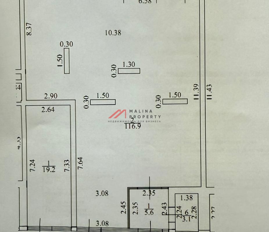 Аренда торгового помещения в ЖК Foriver