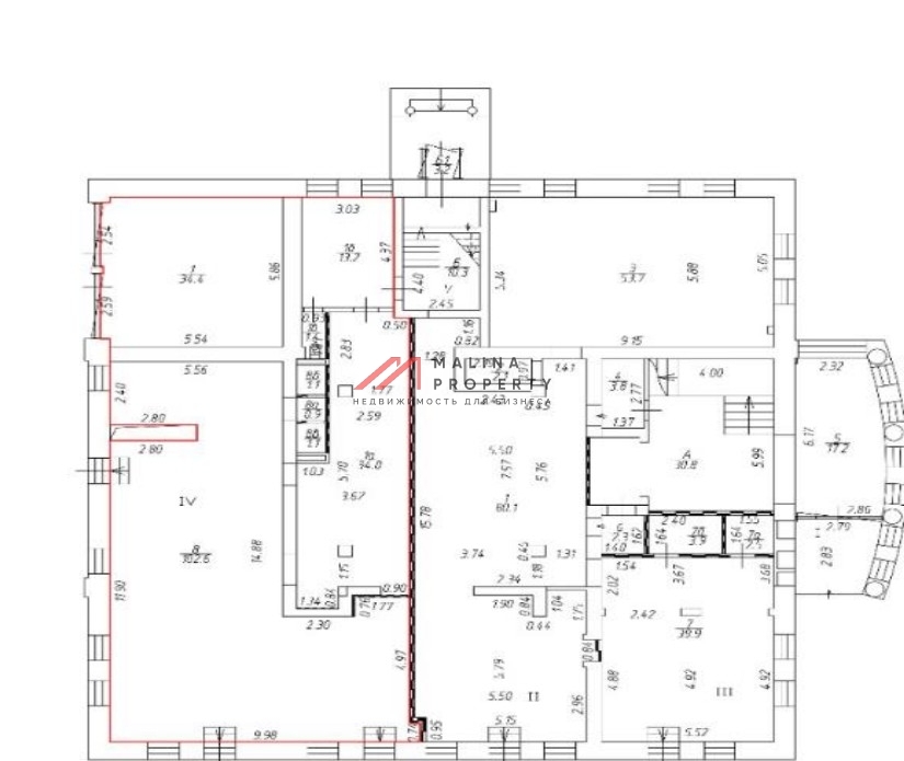 Продажа торгового помещения с арендатором на Бауманской