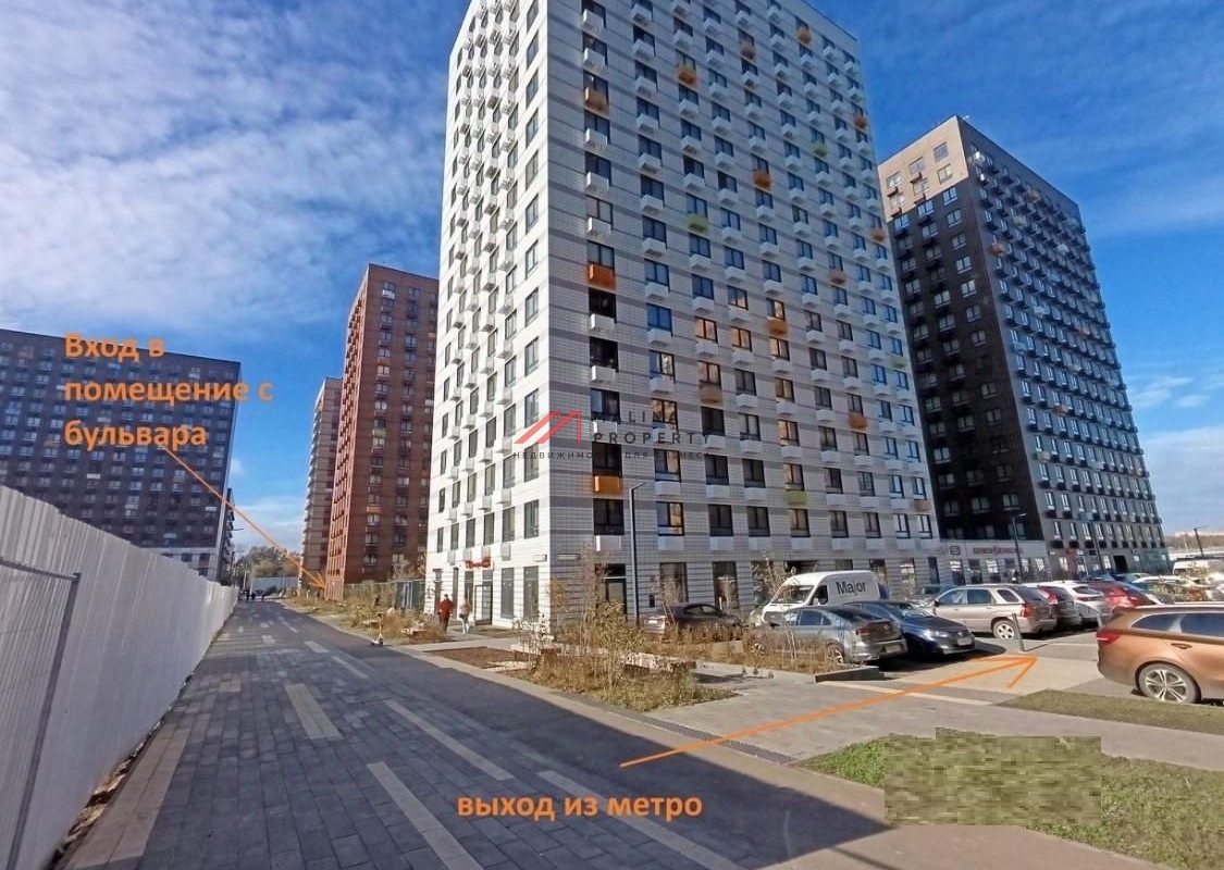 Продажа торгового помещения в ЖК "Бунинские луга"