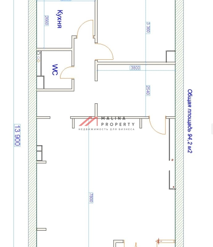 Аренда торгового помещения в ЖК "Бунинские луга"
