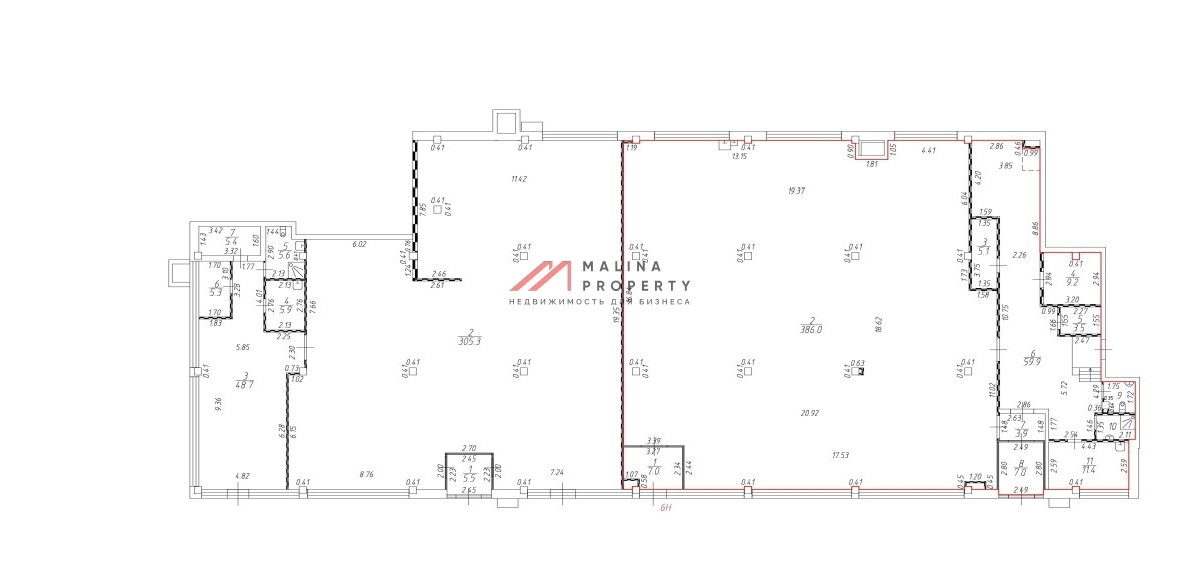 Продажа торгового помещения с супермаркетом Пятёрочка
