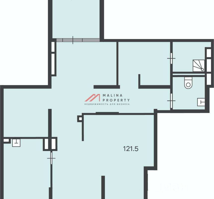 Продажа торгового помещения в новом доме 