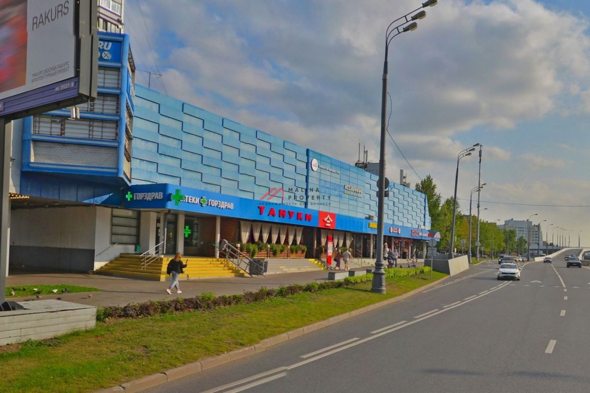 Аренда торгового помещения у метро Октябрьское поле