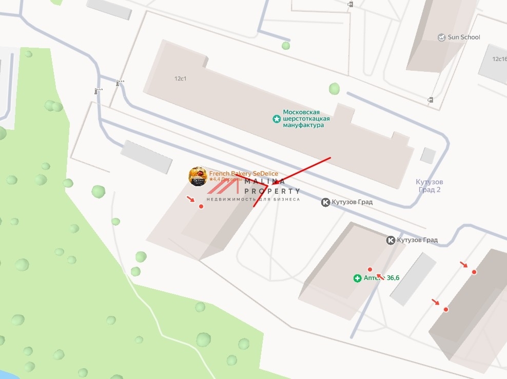 Аренда помещения в ЖК Кутузов град 2