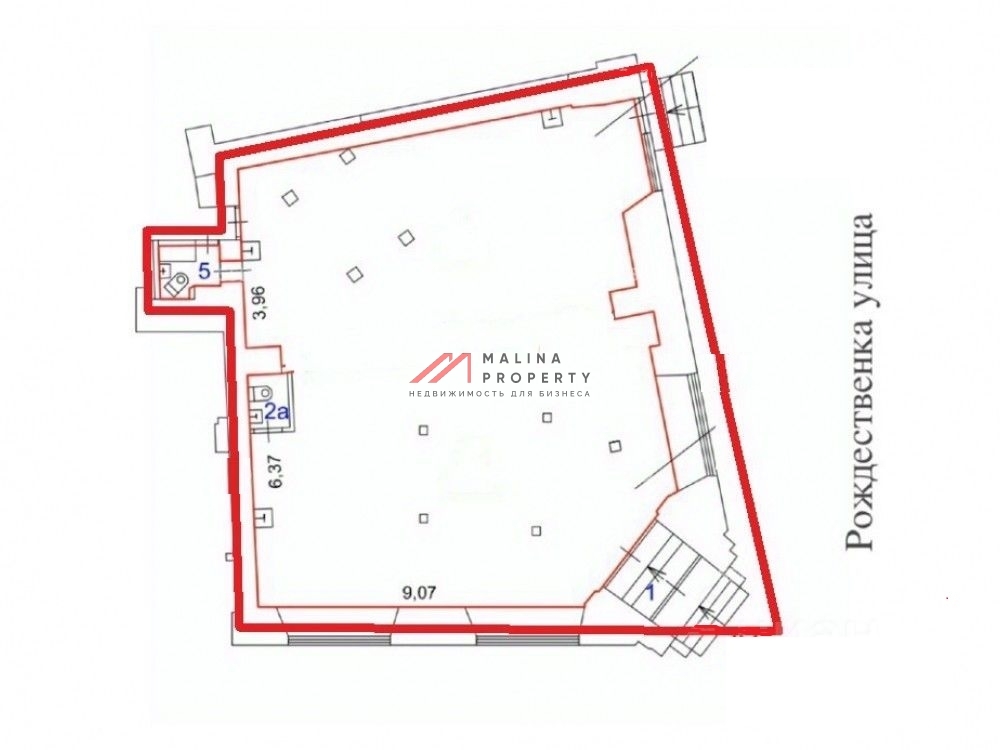 Продажа помещения с арендатором у метро Кузнецкий мост 