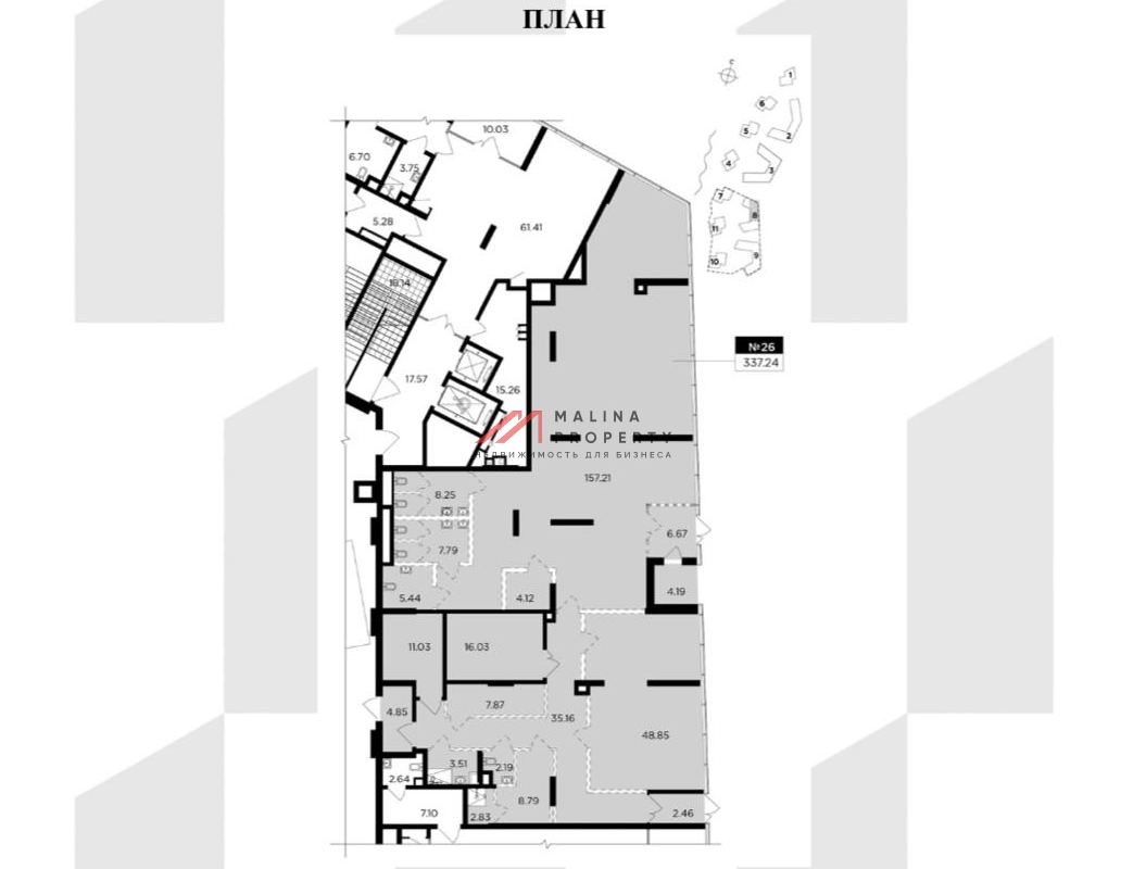 Аренда торгового помещения в ЖК Foriver