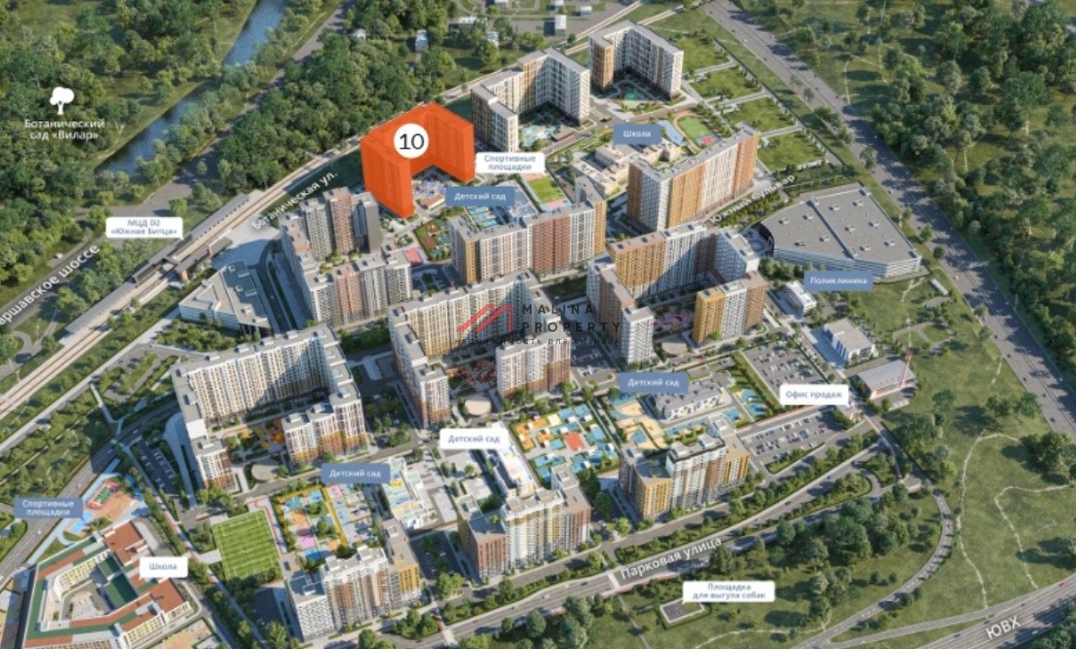 Продажа торгового помещения в  ЖК "Южная Битца" 