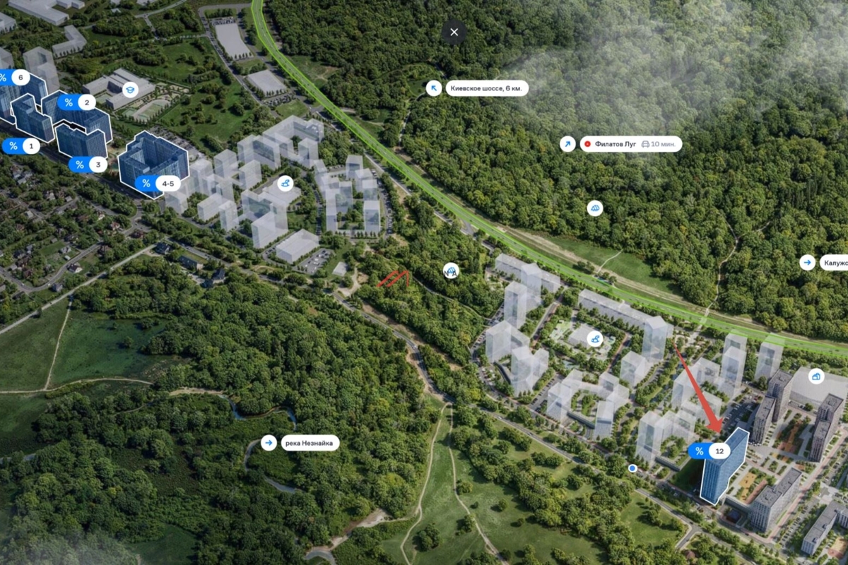 Продажа помещения с магазином Магнит в ЖК Цветочные поляны