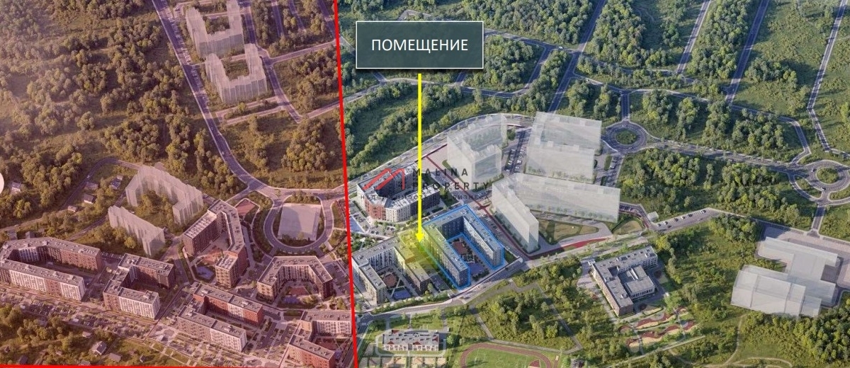 Продажа торгового помещения в ЖК "Рублевские Кварталы"