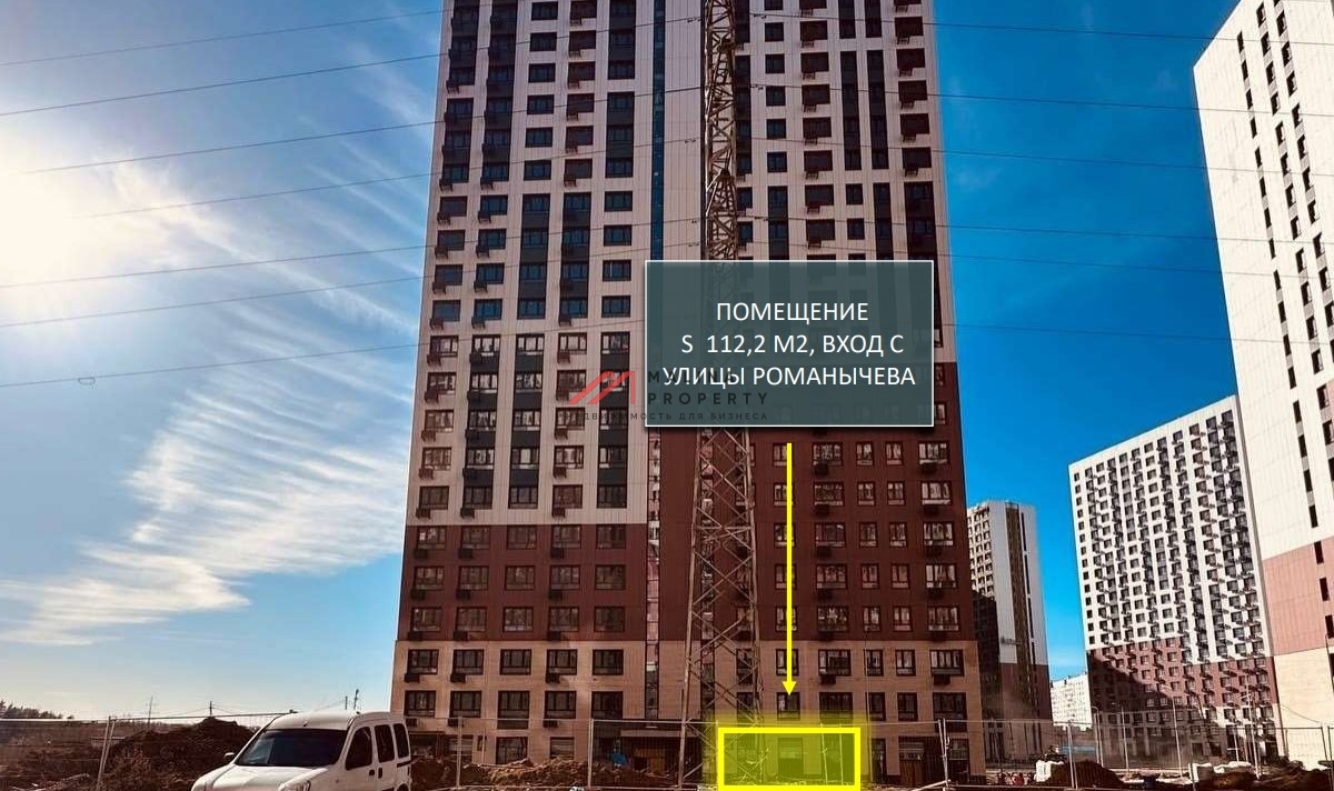 Продажа торгового помещения в ЖК Новоград Павлино