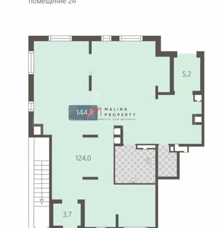 Аренда нежилого помещения в новостройке