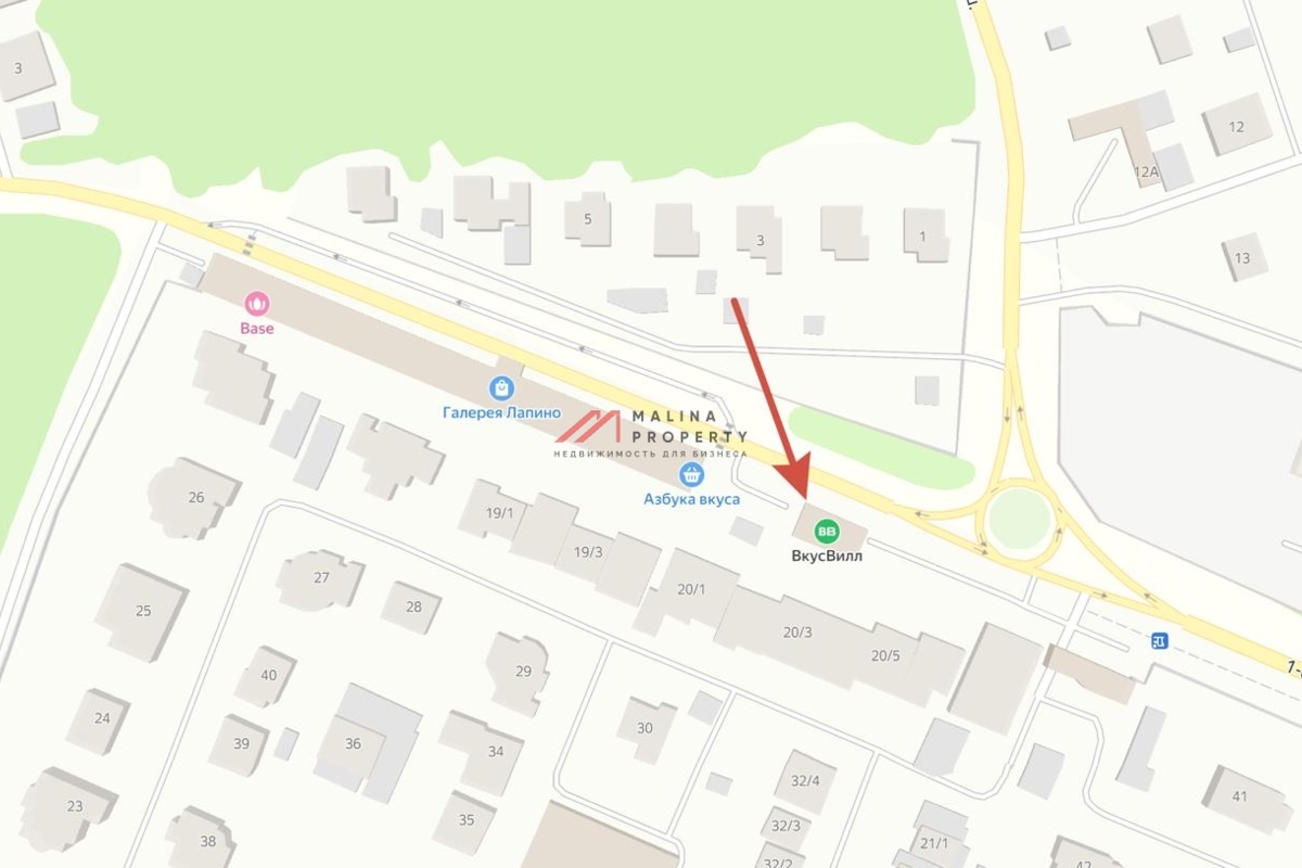 Продажа торгового здания в Лапино