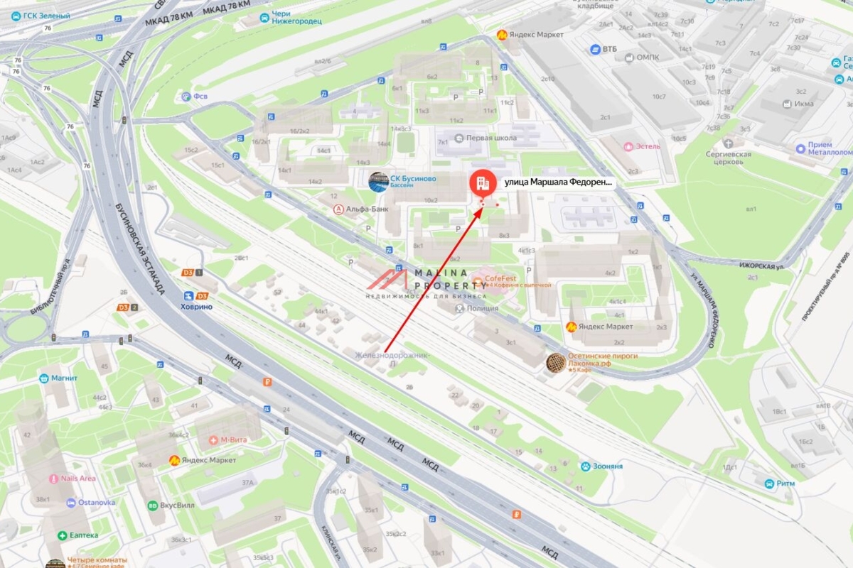 Продажа торгового здания с арендаторами 