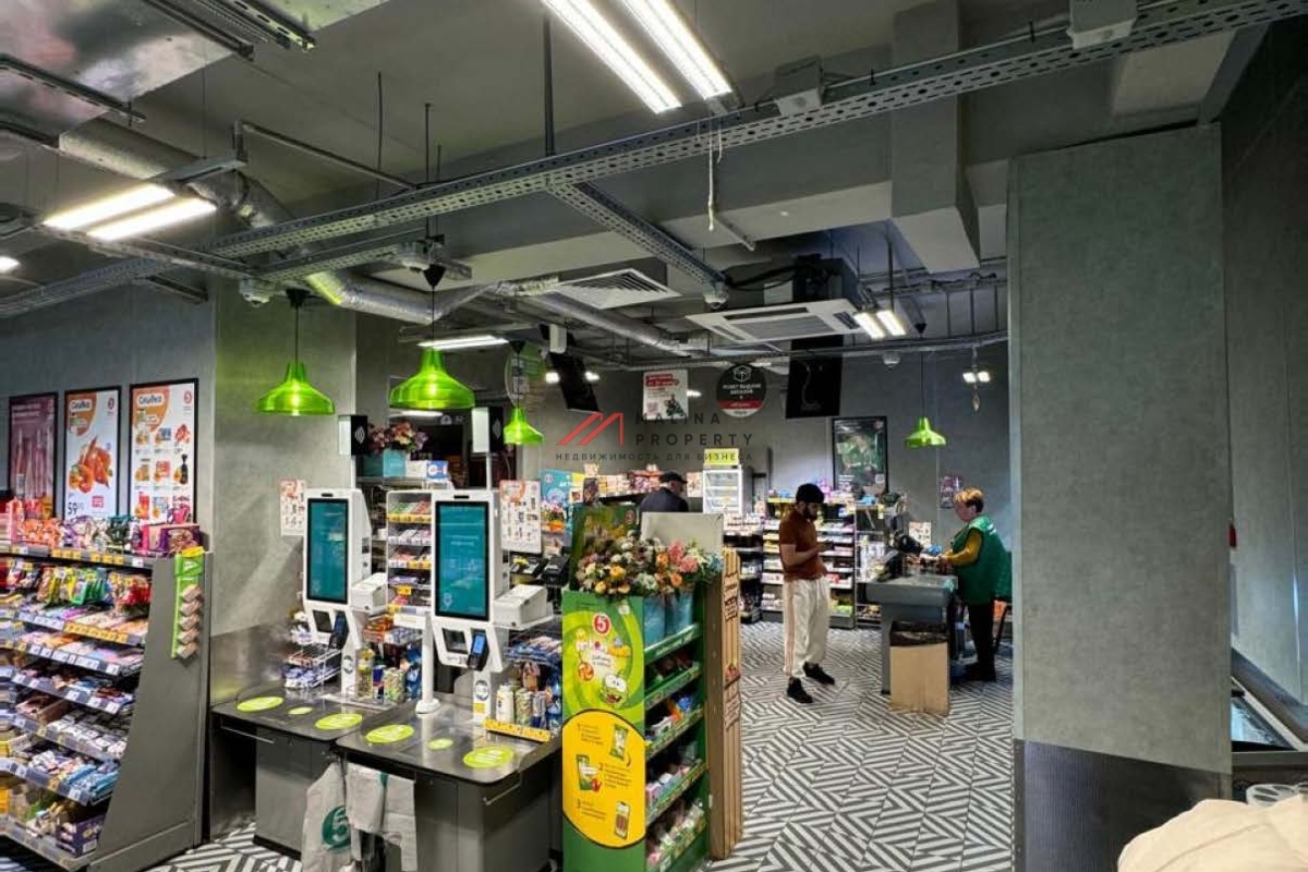 Продажа помещения с супермаркетом Пятерочка