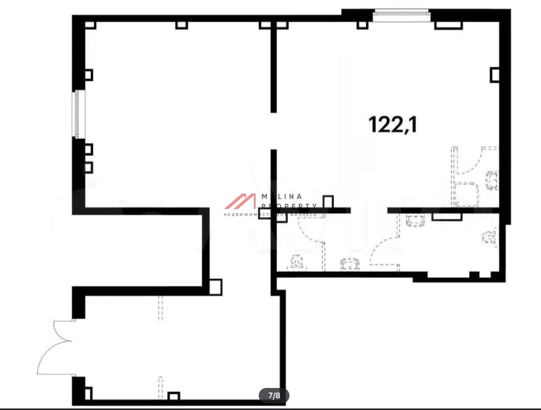 Аренда торгового помещения с арендатором в Бутово