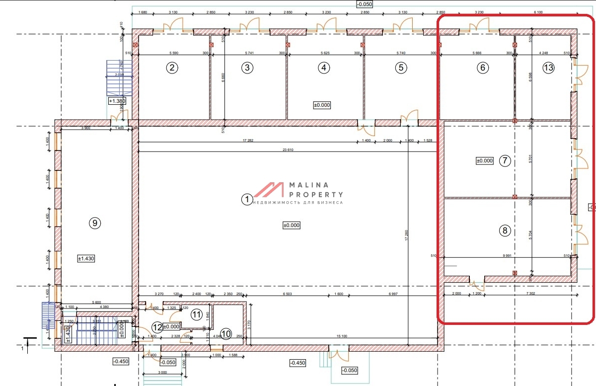 Продажа торгового здания с арендаторами в Пушкино