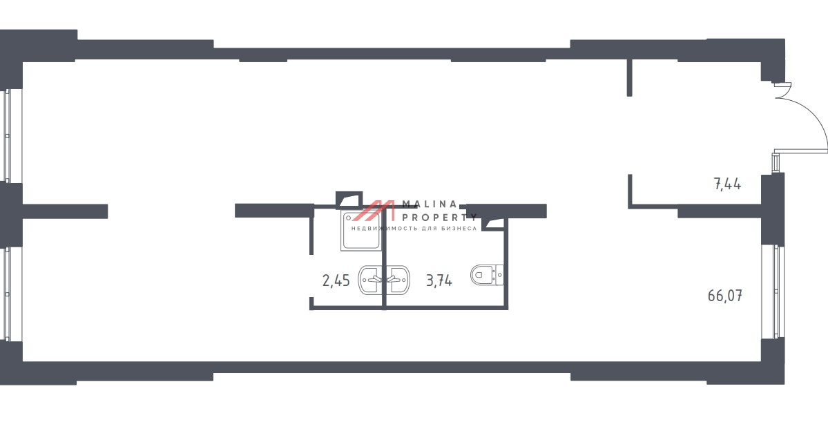 Продажа торгового помещения в ЖК "Томилино парк"