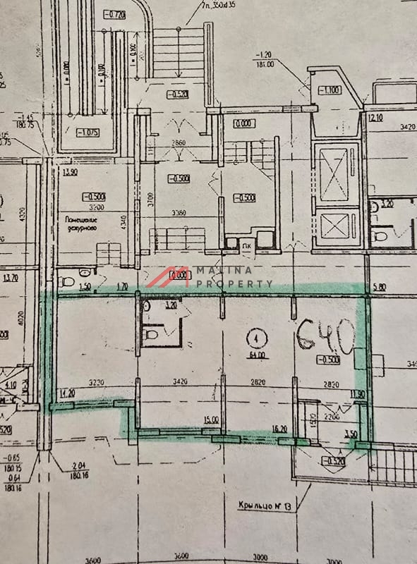 Продажа помещения в районе метро Пыхтино