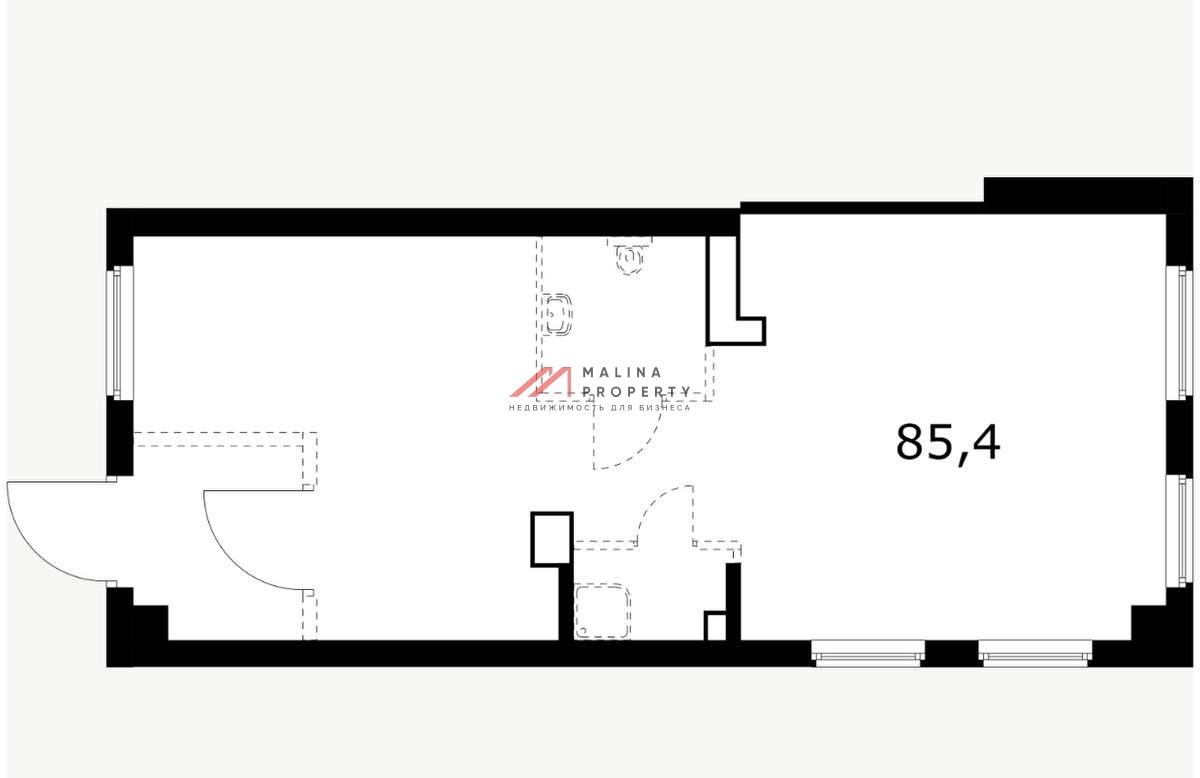 Аренда торгового помещения в ЖК "Ильинские луга" 
