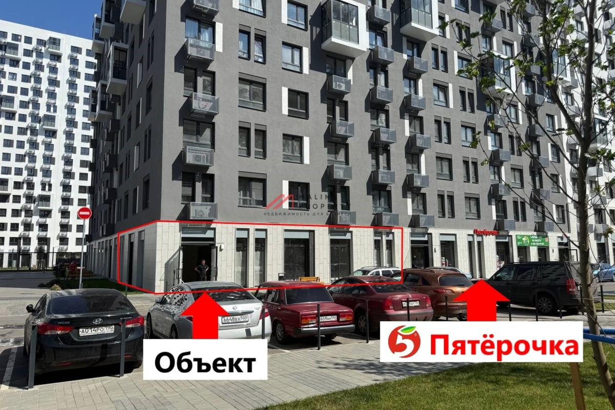 Аренда торгового помещения в ЖК "Мытищи парк"